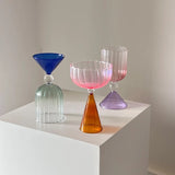 AuroraSip Luxus-Cocktailglas mit Farbverlauf