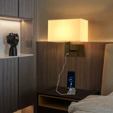 LumaTex Wandlampe – Moderne Stoff-Wandleuchte