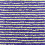 Fein Gestreifter Jacquard-Lammfellstoff – Schnell Trocknend & Atmungsaktiv für DIY Kinderkleidung und Accessoires