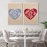 QuoteCraft Ästhetisches Typografie-Canvas