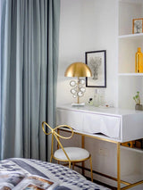 GloboLux Kristallfarben Tischlampe – Luxus Postmoderne Tischlampe mit Buntkristallglas