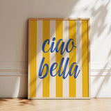 CiaoBella Salbeigrün Typografie Canvas