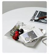 NordiLux Irreguläre Edelstahl-Schmuck- & Obstschale