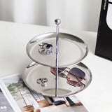 OrgaTier RVS Mehrschicht-Displaytray