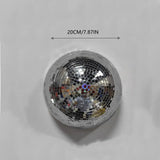 MirrorSphere Wand-Discokugel – Spiegelnde Metallic Wanddekoration für Zuhause & Events