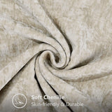 VelvetNest Chenille Luxuriöses Kissenbezug-Set (2 Stück) – Superweiche 45×45 cm