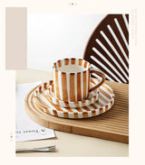 LineaCalm Europäische Porzellan-Kaffeetasse