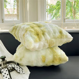 FluffyHugs Retro Plüsch-Kissenbezug – Dekorativer Weicher Kissenbezug