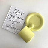 SakuraNest Japanische Keramik-Kaffeetasse mit Untertasse