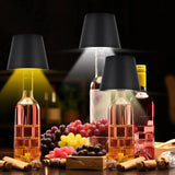 VinoLux Kabellose LED-Tischlampe in Weinflaschen-Form