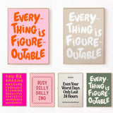 InspireGreen "Alles ist lösbar“-Leinwand