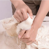 UltraSoft Imitations-Kaninchenfell Rundteppich – Fluffy Luxus-Teppich für Wohnzimmer, Schlafzimmer & Kinderzimmer