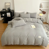 WaffleComfort Modernes Waffel-Bettwäsche-Set