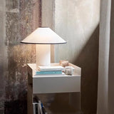 Colette Wabi-Sabi Tischlampe – Japanische Stoff Art Design Pilzlampe