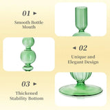 LumiÉclat 3-teiliges Glas-Tischdekor-Set