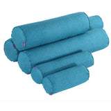 LichaamCloud Polyesterfaser Körperkissenbezug – Rund, Weich & Luxuriös Kissenbezug Ohne Füllung