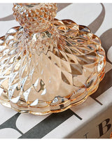 AuroraLuxe Europäischer Glas-Kerzenhalter