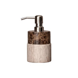 Luxus Marmor-Leoparden Badezimmerkollektion – Keramik Lotionflasche, Mundspülbecher, Seifenspender & Ablage-Set