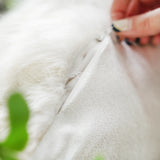 VeluSoft Luxus Kunstfell-Kissenbezug – Ultra-weicher Flauschiger Kissenbezug