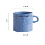 LetterPure Minimalistische Keramik-Tasse