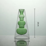 FloraLume Kreative Glasblumenvase