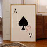 RoyalFlush Poker Canvas – Exklusive Poker-Wanddekoration für ein modernes Wohninterieur