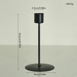 Auréline Goldener Metall-Kerzenhalter