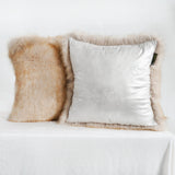 VeluSoft Luxus Kunstfell-Kissenbezug – Ultra-weicher Flauschiger Kissenbezug