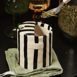 BlossomLine Handbemalte Keramik-Kaffeetasse