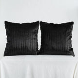 VeluSoft Luxus Kunstfell-Kissenbezug – Ultra-weicher Flauschiger Kissenbezug