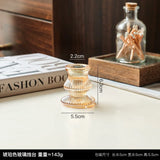 AuroraLuxe Europäischer Glas-Kerzenhalter