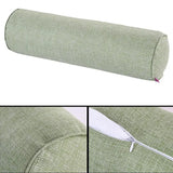 LichaamCloud Polyesterfaser Körperkissenbezug – Rund, Weich & Luxuriös Kissenbezug Ohne Füllung