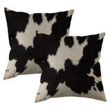 KlimPaws Luxuriöser Kissenbezug in Kuhfell-Optik