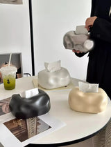 Nordische Premium Porzellan Taschentuchbox – Luxuriös Modern für Wohnzimmer, Esstisch & Inneneinrichtungsdekoration