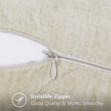 VelvetNest Chenille Luxuriöses Kissenbezug-Set (2 Stück) – Superweiche 45×45 cm