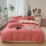 WaffleComfort Modernes Waffel-Bettwäsche-Set