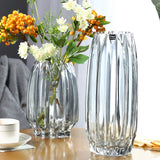 NordicBloom Große Transparente Glasvase