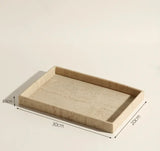 Luxuriöser Kalkstein-Zahnbürstenhalter- und Seifenspender-Set