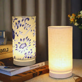 Lumisoft Warme Stoff-LED Tischlampe