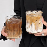 NordicRipple Aesthetic Iced-Coffee-Glas