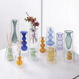 FloraLume Kreative Glasblumenvase