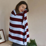 Luxuriös Gestreiftes Gekämmtes Baumwoll-Handtuch