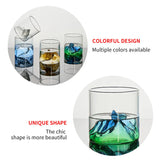 FujiGlaze 3D-Berg-Whiskyglas