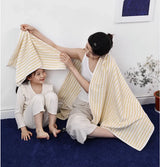 SoftRhomb Luxe Geometrisches Handtuch – Superweich