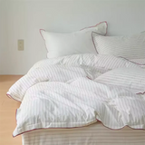 CreamSoft Elegance Bettwäsche-Set (4-teilig) – Luxuriöser Minimalismus & sanfter Schlafkomfort für jedes Schlafzimmer