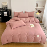 WaffleComfort Modernes Waffel-Bettwäsche-Set