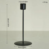 Auréline Goldener Metall-Kerzenhalter