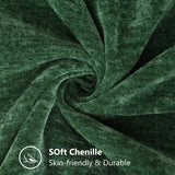 VelvetNest Chenille Luxuriöses Kissenbezug-Set (2 Stück) – Superweiche 45×45 cm