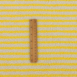 Fein Gestreifter Jacquard-Lammfellstoff – Schnell Trocknend & Atmungsaktiv für DIY Kinderkleidung und Accessoires