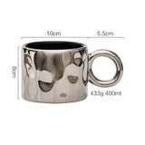 NordéaLux Skandinavische Keramik-Kaffeetasse